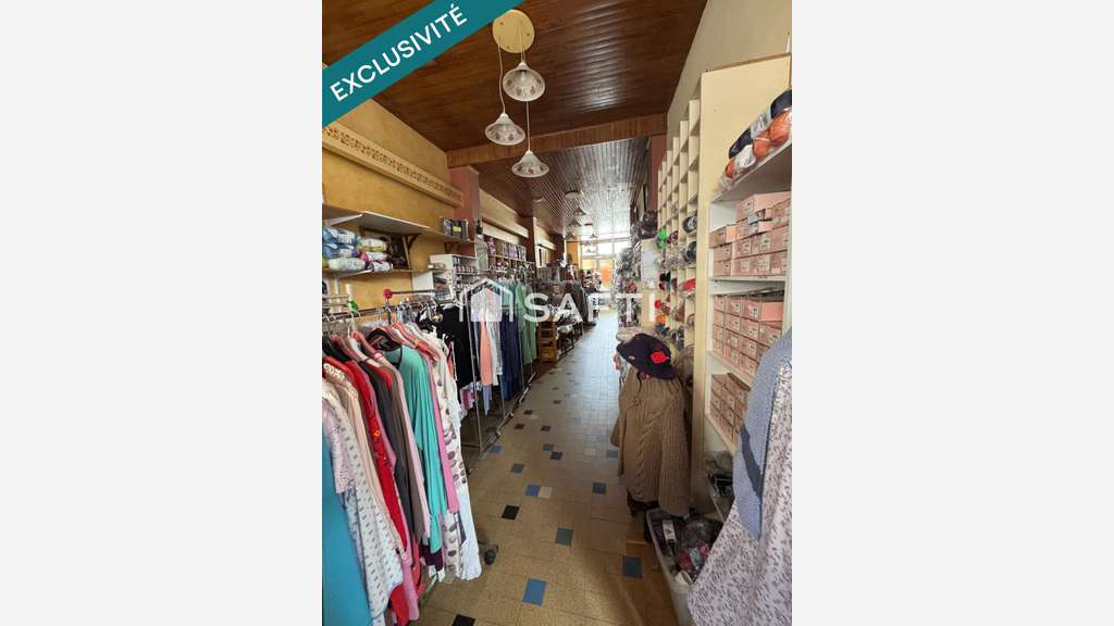 Vente murs commerciaux 150m² centre ville Briançon
