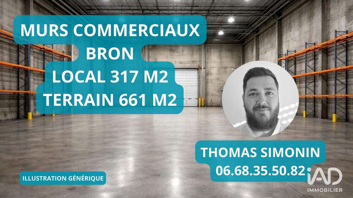 Murs commerciaux à Bron