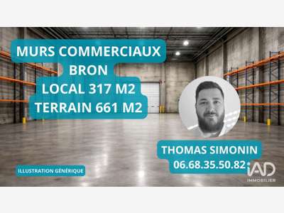 Murs commerciaux à Bron