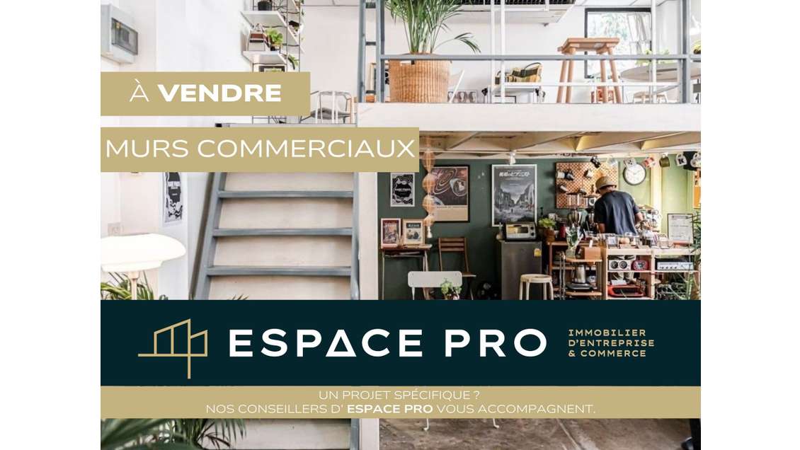 Murs commerciaux à vendre  69m² empl N°1 Caen