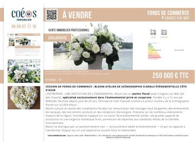 Vente Locaux commerciaux - Boutiques à Cagnes-sur-Mer