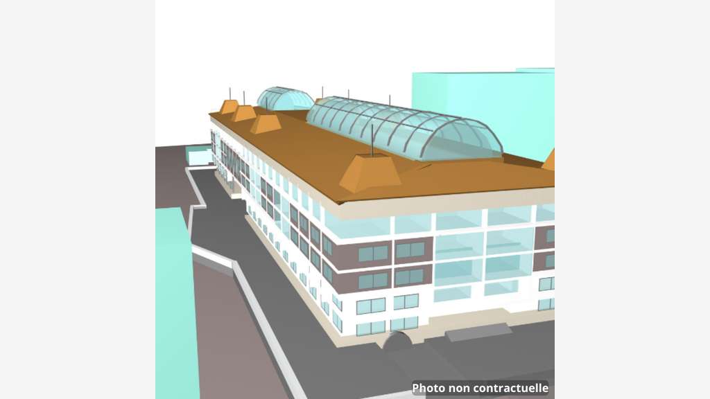 Vente murs ancien hôtel 3350m² Champagnole Jura