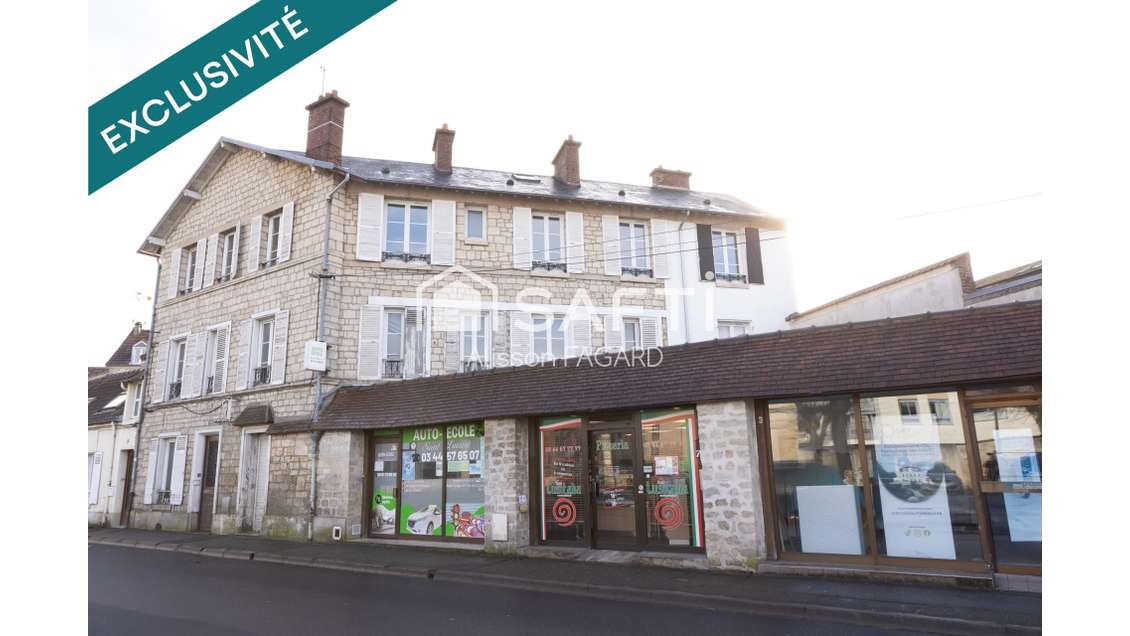 Vente local commercial 32m² centre Chantilly