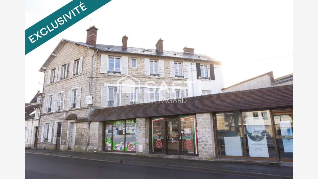 Vente local commercial 38m² centre Chantilly