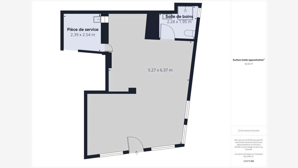 Local commercial avec terrasses en vente à