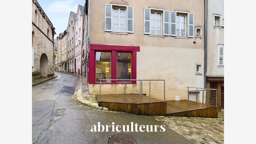 Local commercial avec terrasses en vente à