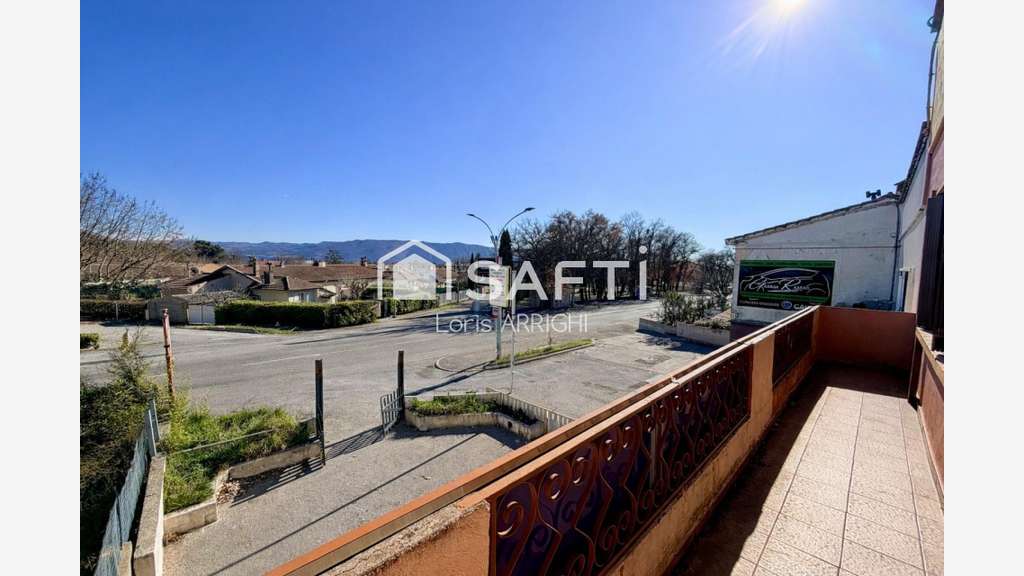 Vente local 180m² + T4 – Axe RN96 à Saint-Auban