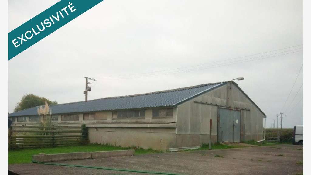 Vente 2 bâtiments sur 6.3ha de patures à Cléder