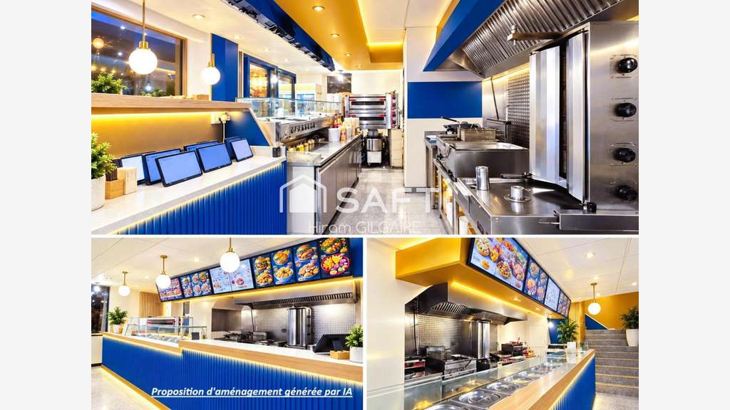 Murs commerciaux – Restaurant – Compiègne centre