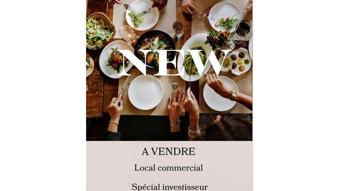 Vente murs commerciaux 32m² top empl Cran-Gevrier