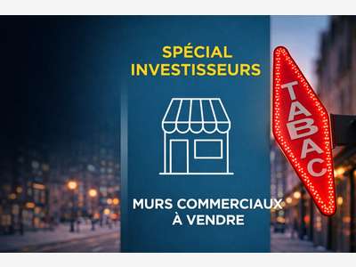 Vente murs bureau de tabac occupés à Crémieu