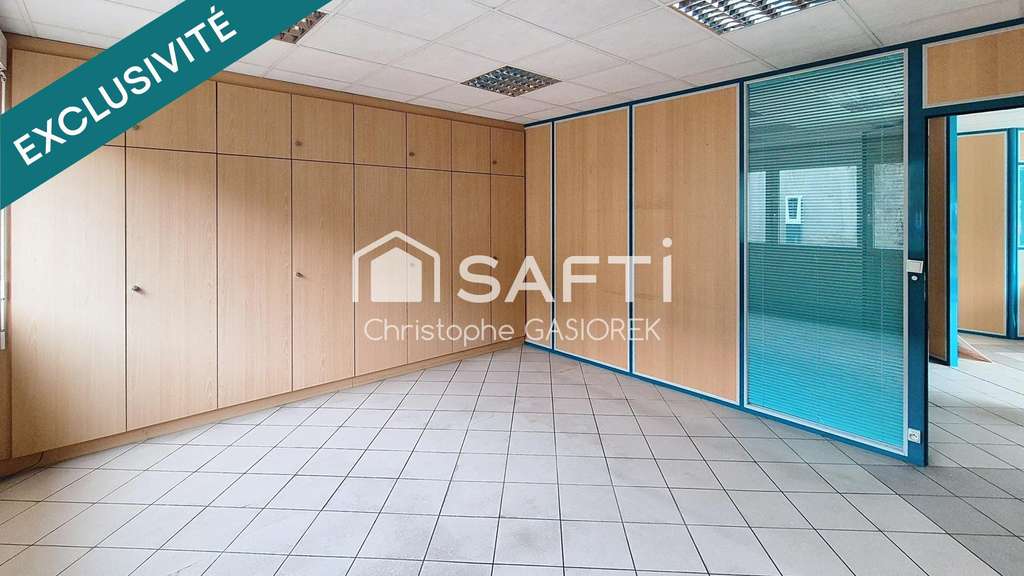 Local 96m² centre-ville parking gratuit Creutzwald