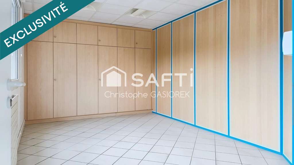 Local 96m² centre-ville parking gratuit Creutzwald