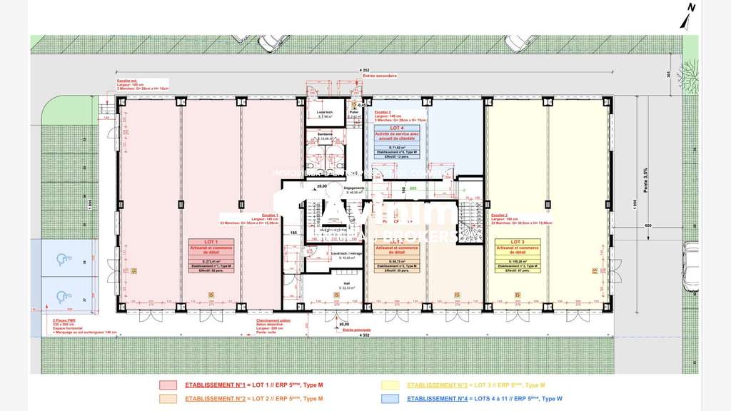 Vente en VEFA – Commerces & Bureaux – Emplacement 