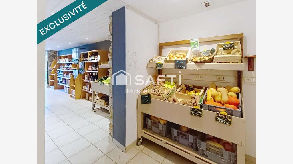 Vente local 84m² empl stratégique à Derval