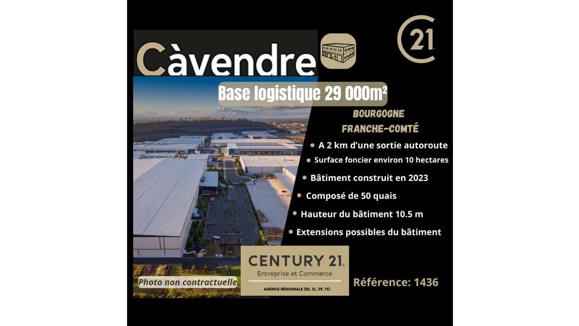 Vente bâtiment de 29 000m² Bourgogne Franche Comté
