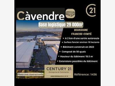Vente bâtiment de 29 000m² Bourgogne Franche Comté