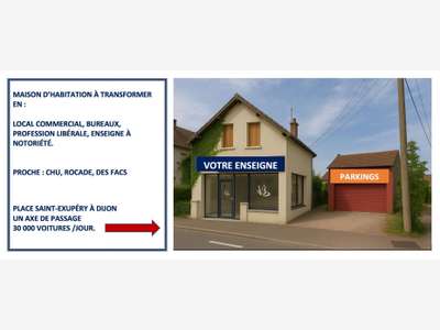 Local 120m² à vendre à Dijon Maladière Cap Nord