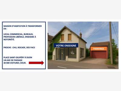 Local 120m² à vendre à Dijon Maladière Cap Nord