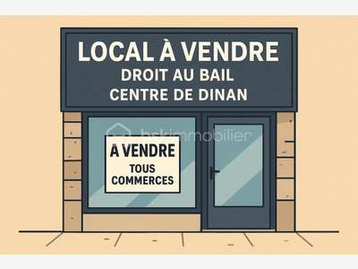 Droit au Bail local commercial de 65m² à Dinan