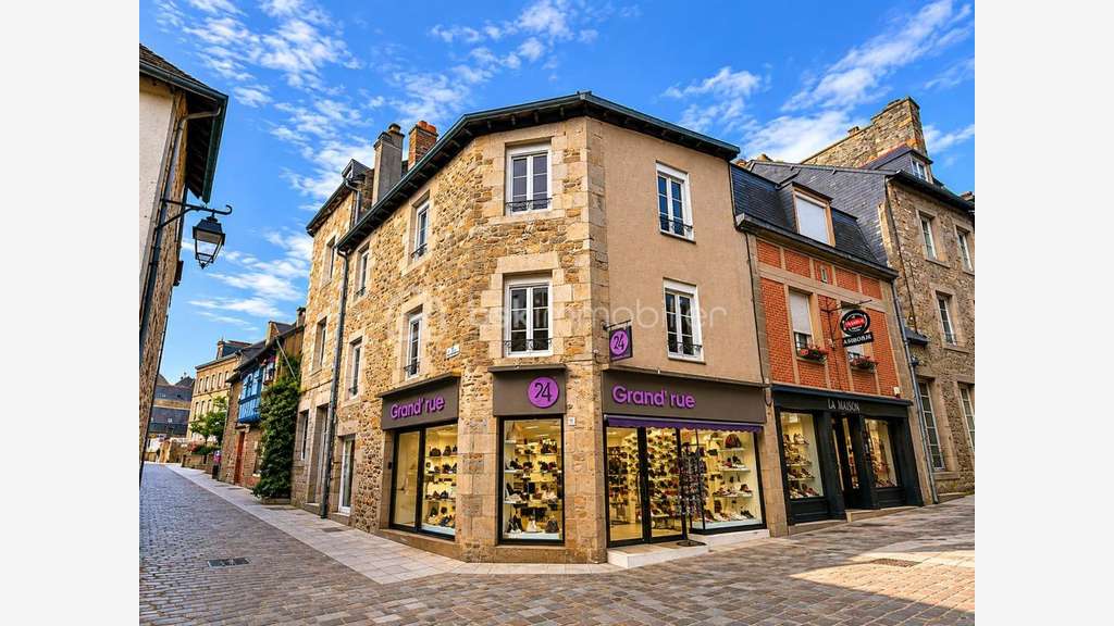 Vente murs commerciaux loués à Dinan centre