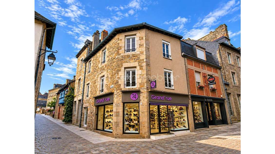 Vente murs commerciaux loués à Dinan centre