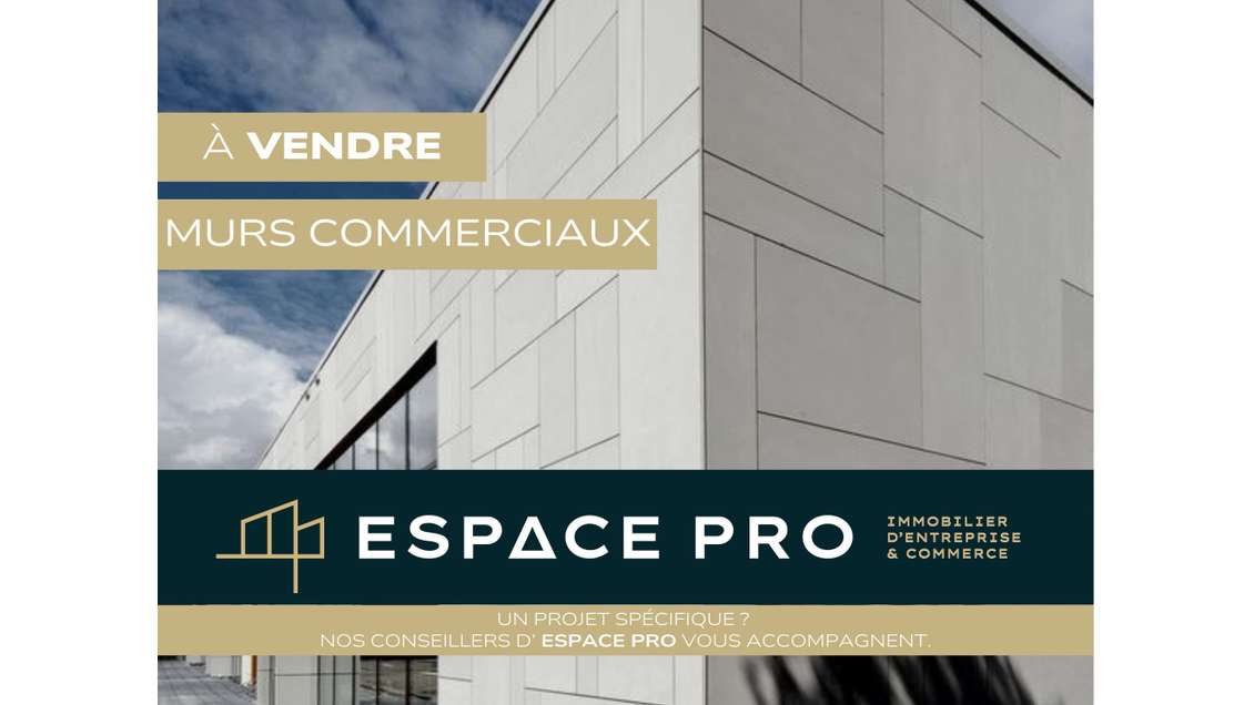 A vendre murs commerciaux 66m² proche Caen