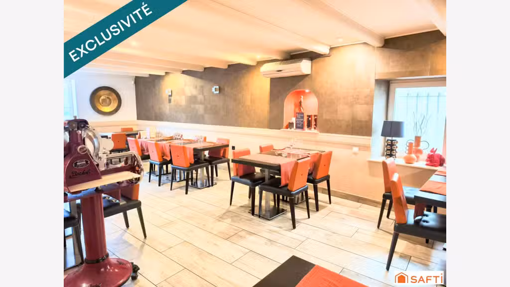 AV murs commerciaux restaurant à Chamagne centre