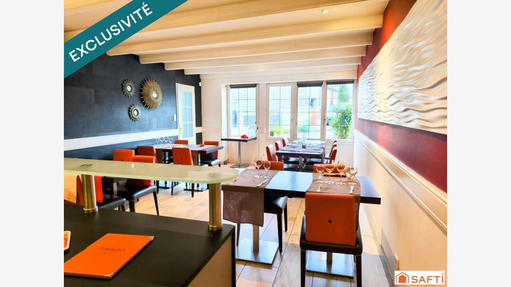 AV murs commerciaux restaurant à Chamagne centre