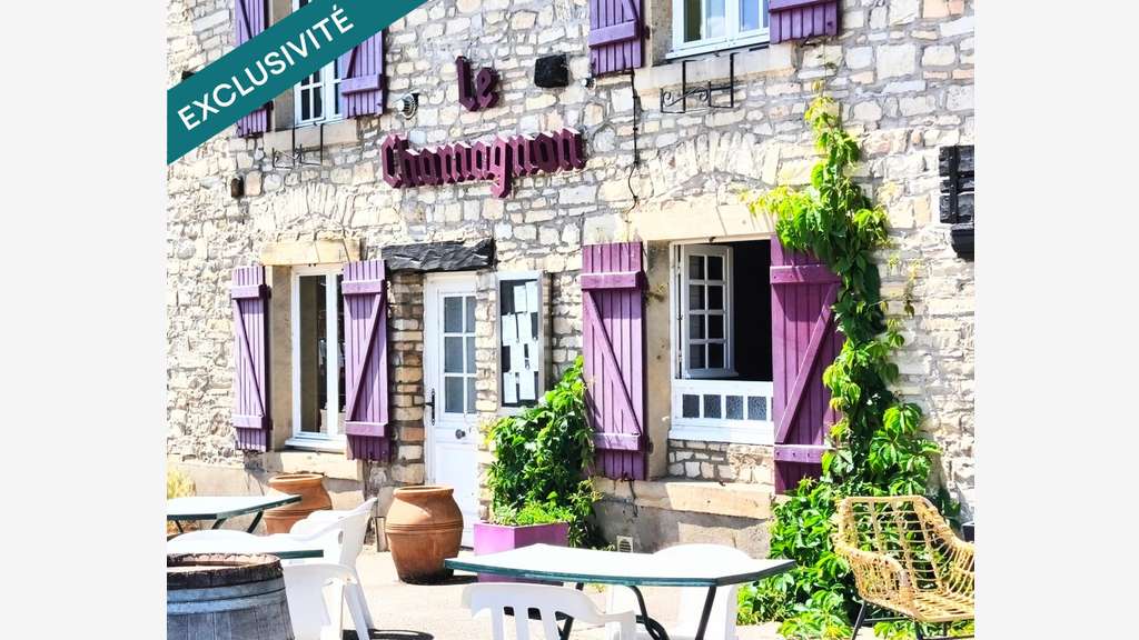 AV murs commerciaux restaurant à Chamagne centre