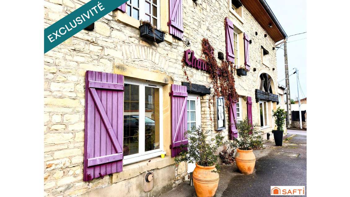 AV murs commerciaux restaurant à Chamagne centre