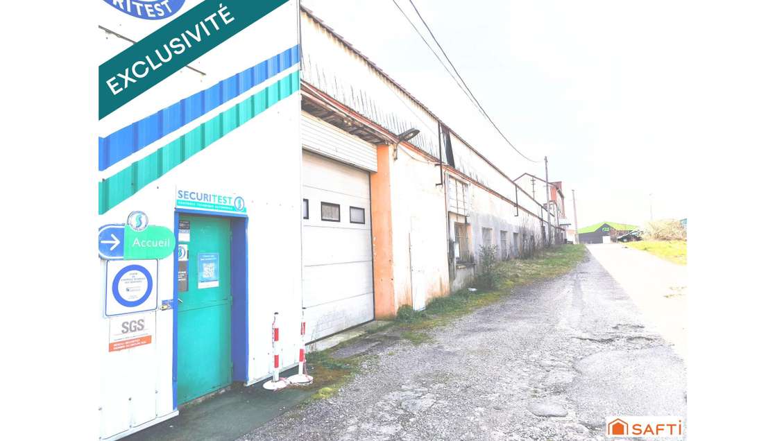 Beau local 617m² réhabilité avec 2 bureaux Épinal