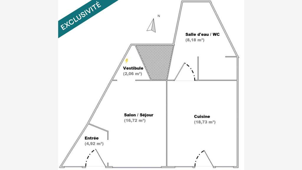 Vente locaux commerciaux loués 82m² à Faulquemont