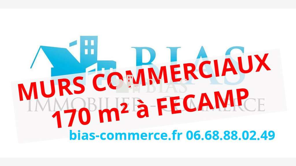 Murs commerciaux 170m² à vendre à Fécamp