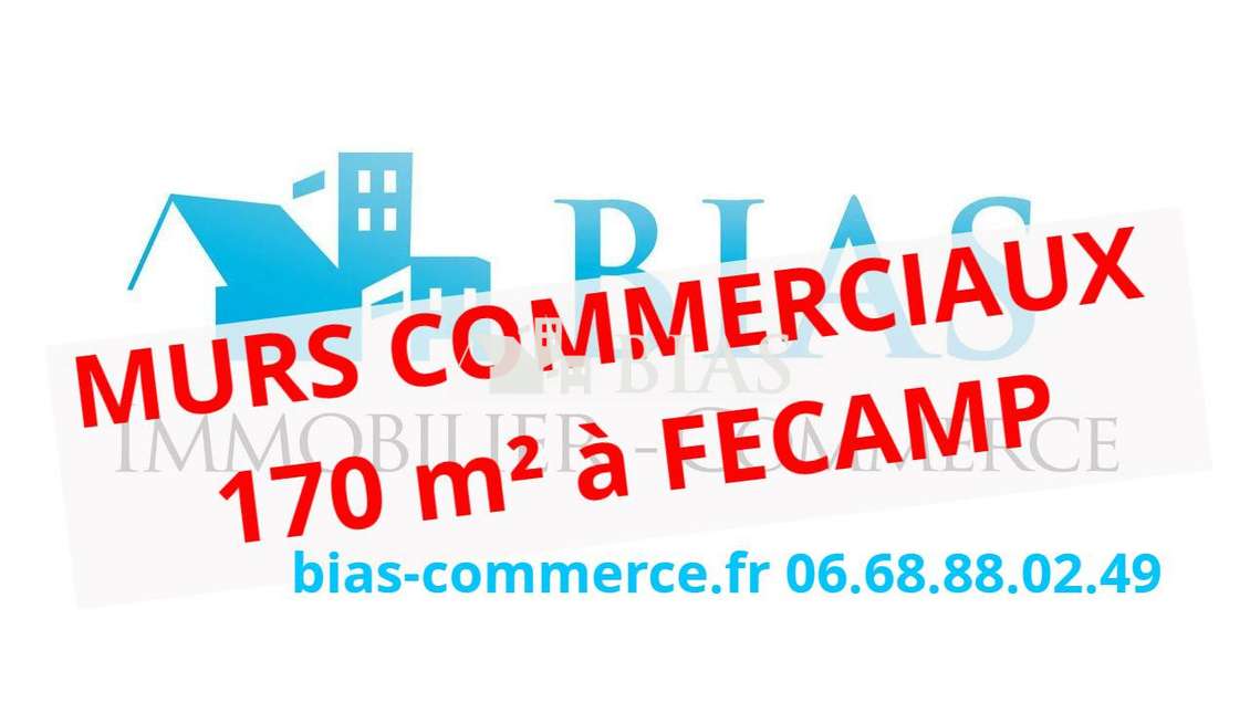 Murs commerciaux 170m² à vendre à Fécamp