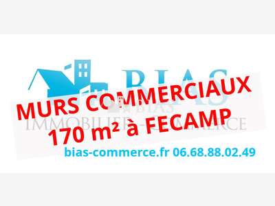 Murs commerciaux 170m² à vendre à Fécamp