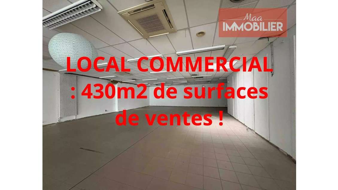 Vente local commercial 430m² à Firminy centre