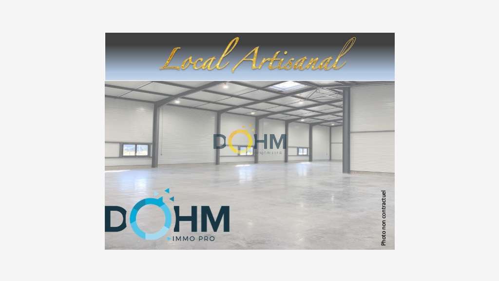 Vente local 380m² proche RN88 à Firminy