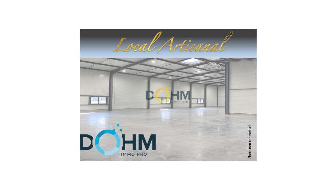 Vente local 380m²  proche RN88 à Firminy