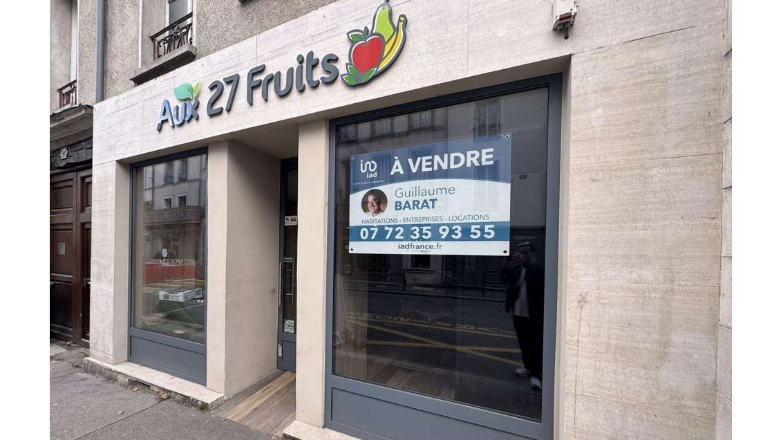 Droit au bail 55m² Rue de France à Fontainebleau