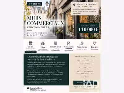 Local commercial à Fontainebleau