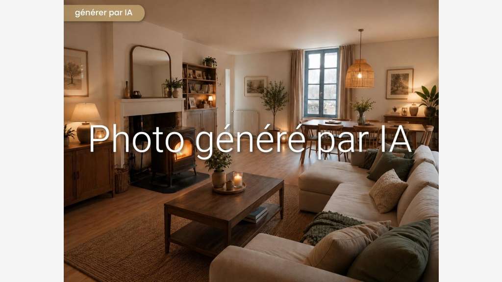 AV maison avec jardin et commerce à Foussais-Payré