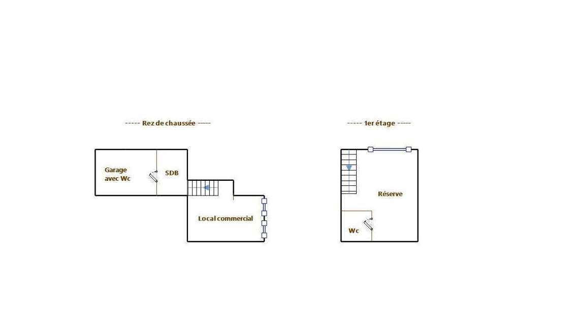 Vente murs commerciaux 30m² avec vitrine à Fréjus