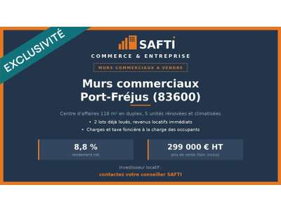 Vente Locaux commerciaux - Boutiques à Fréjus