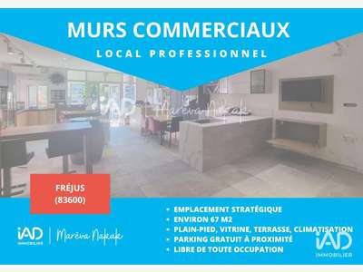 Vente local commercial 71m² à Fréjus