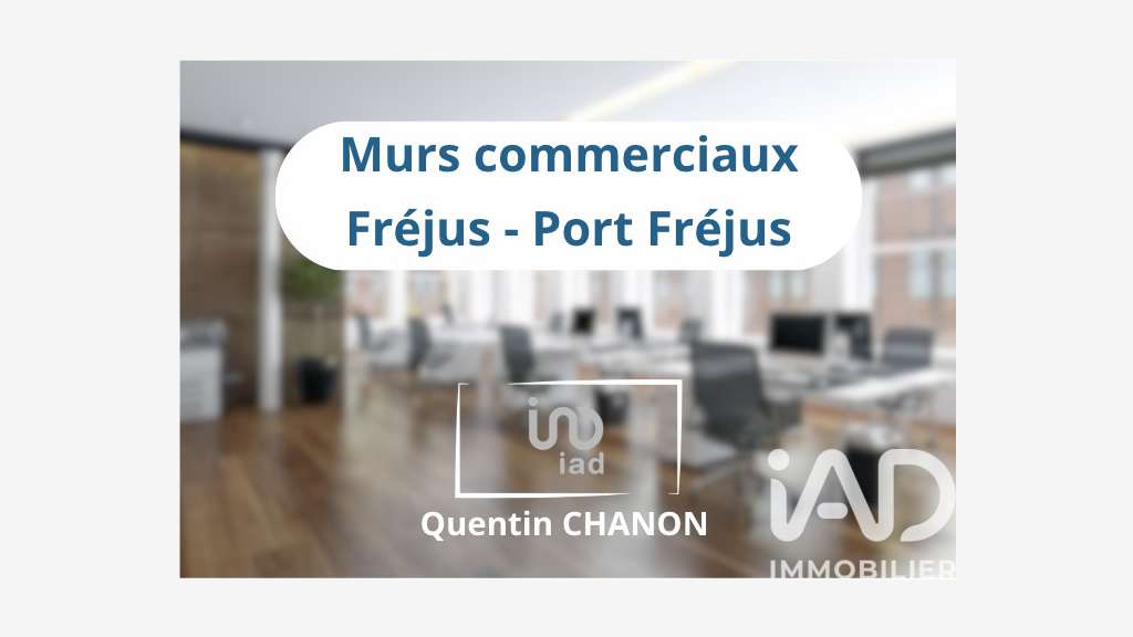 Vente murs commerciaux traversants à Port Fréjus