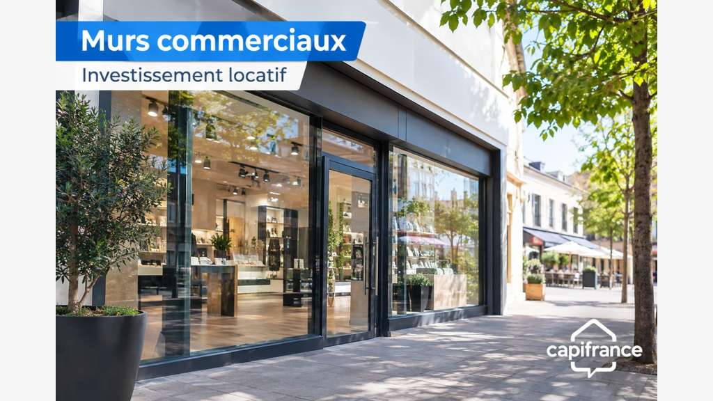 Actif murs commerciaux de 114m2 en mono propriété 