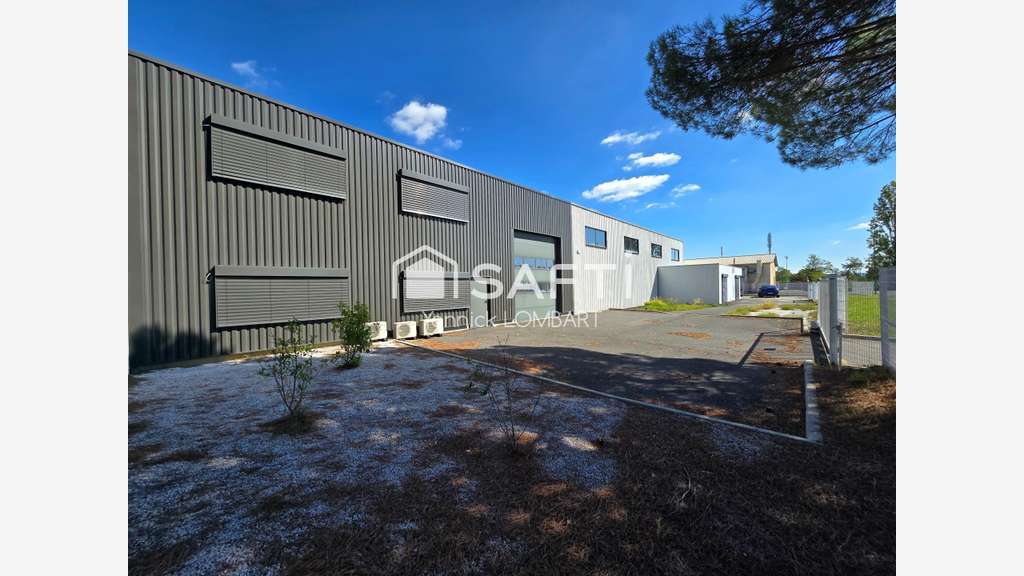 Local industriel 1000m² à 5mn de l'A68 ZA Gaillac