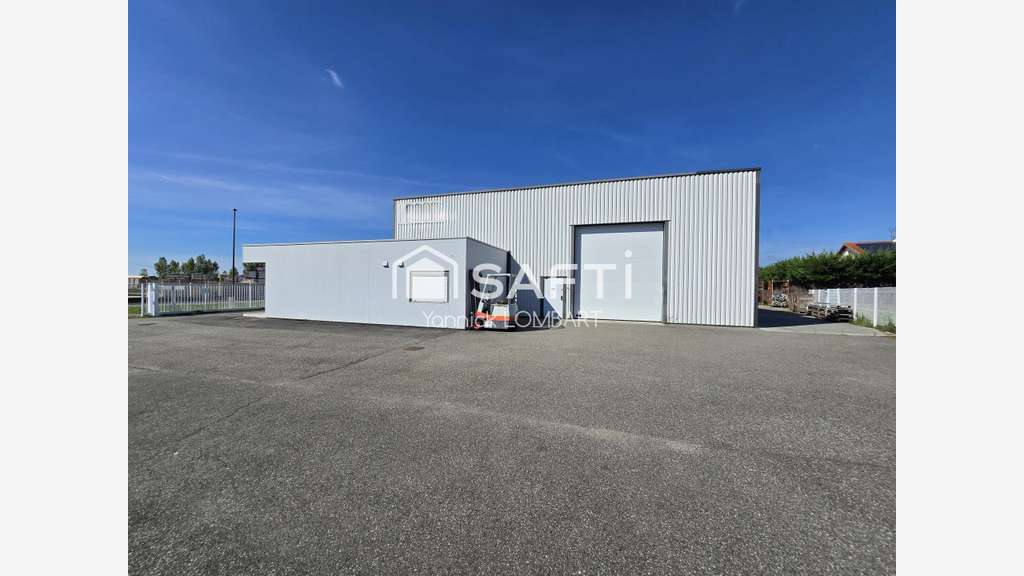 Local industriel 1000m² à 5mn de l'A68 ZA Gaillac