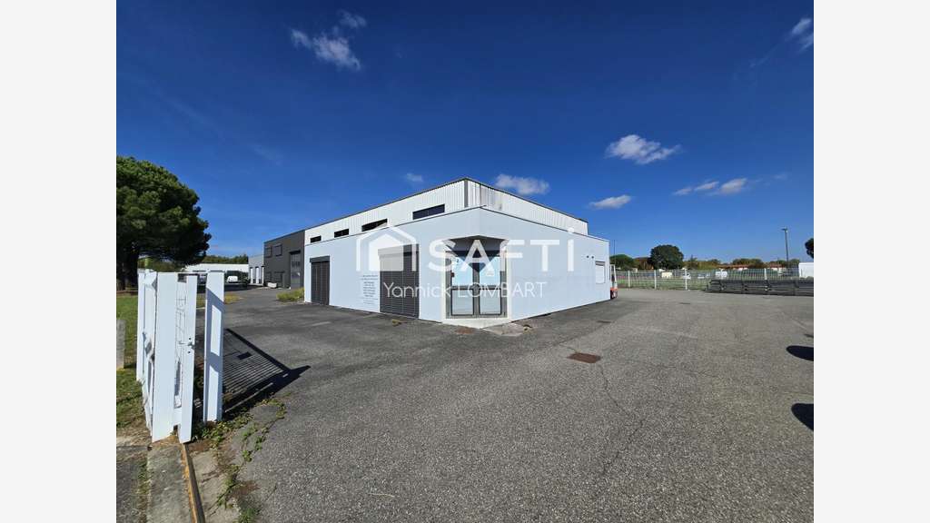 Local industriel 1000m² à 5mn de l'A68 ZA Gaillac
